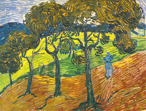 Landscape with Figures, 1889 - Van Gogh Painting On Canvas
